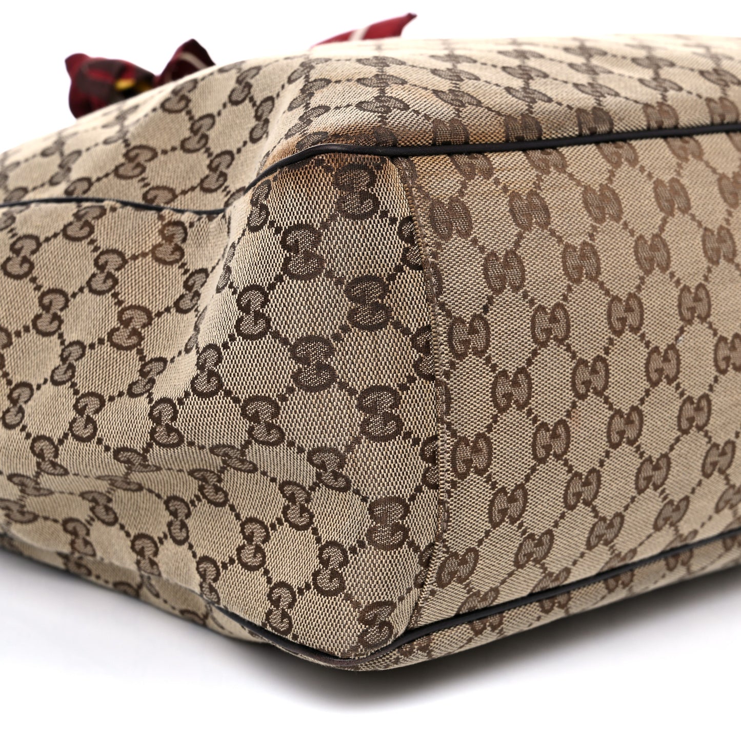 Monogram Large Positano Tote Brown