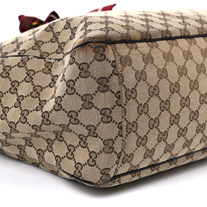 Gucci Monogram Large Positano Tote Brown 8 of 21