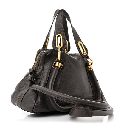 Chloe Calfskin Small Paraty Chocolate 3 of 11