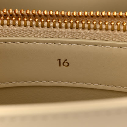 Celine Satinated Calfskin Small 16 Top Handle Bag Beige 16 of 25