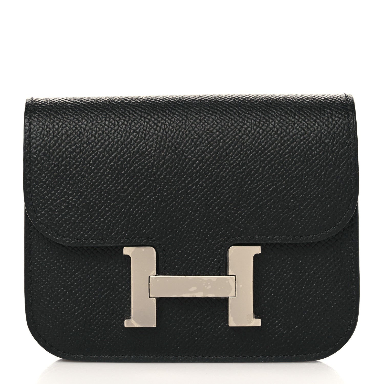 Hermes Epsom Constance Slim Wallet Black 2 of 8
