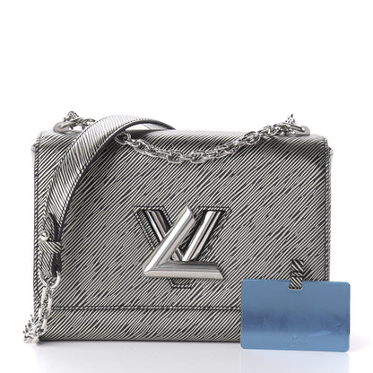 Louis Vuitton Epi Twist Shoulder Bag MM Platine 10 of 10