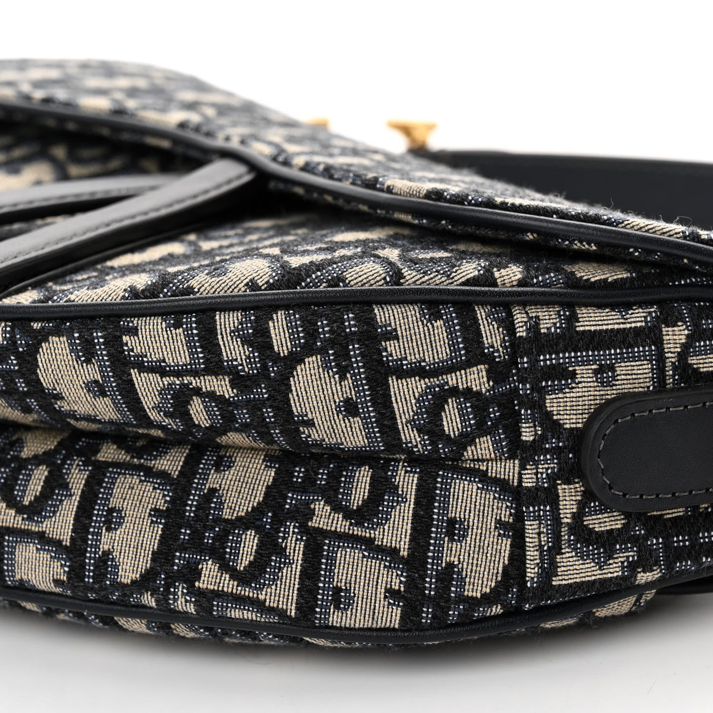 Oblique Saddle Bag Blue