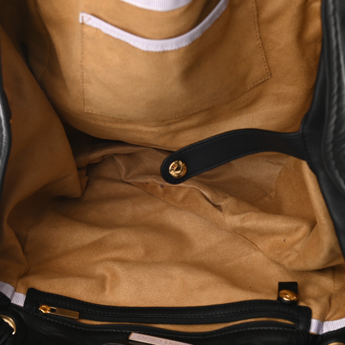Calfskin Satchel Black