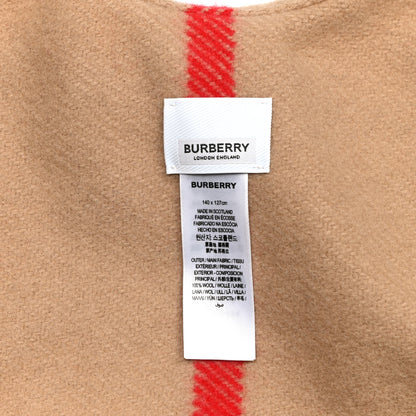 Burberry Wool Icon Stripe Cape Scarf Archive Beige 4 of 4
