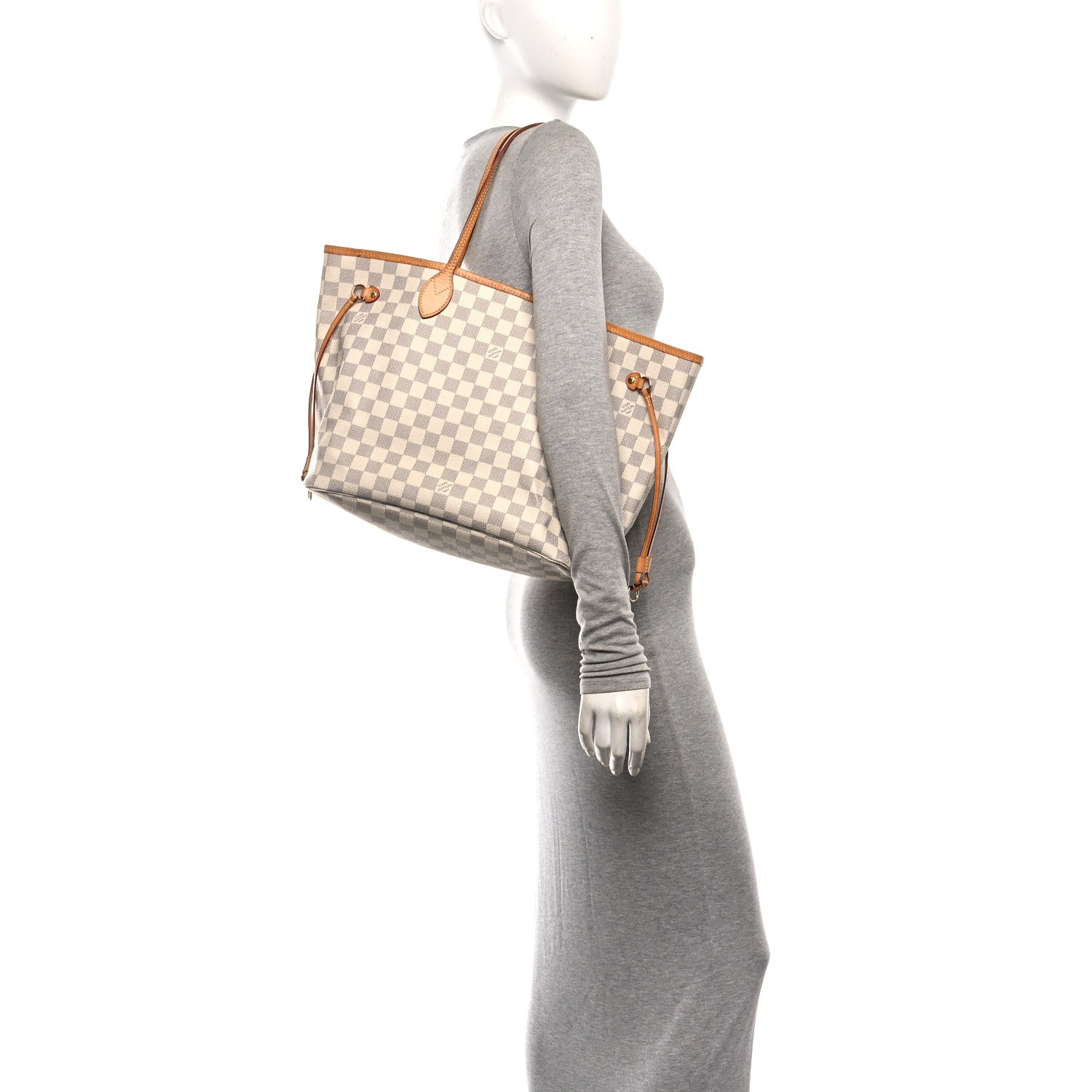Louis Vuitton Damier Azur Neo Neverfull MM 2 of 13