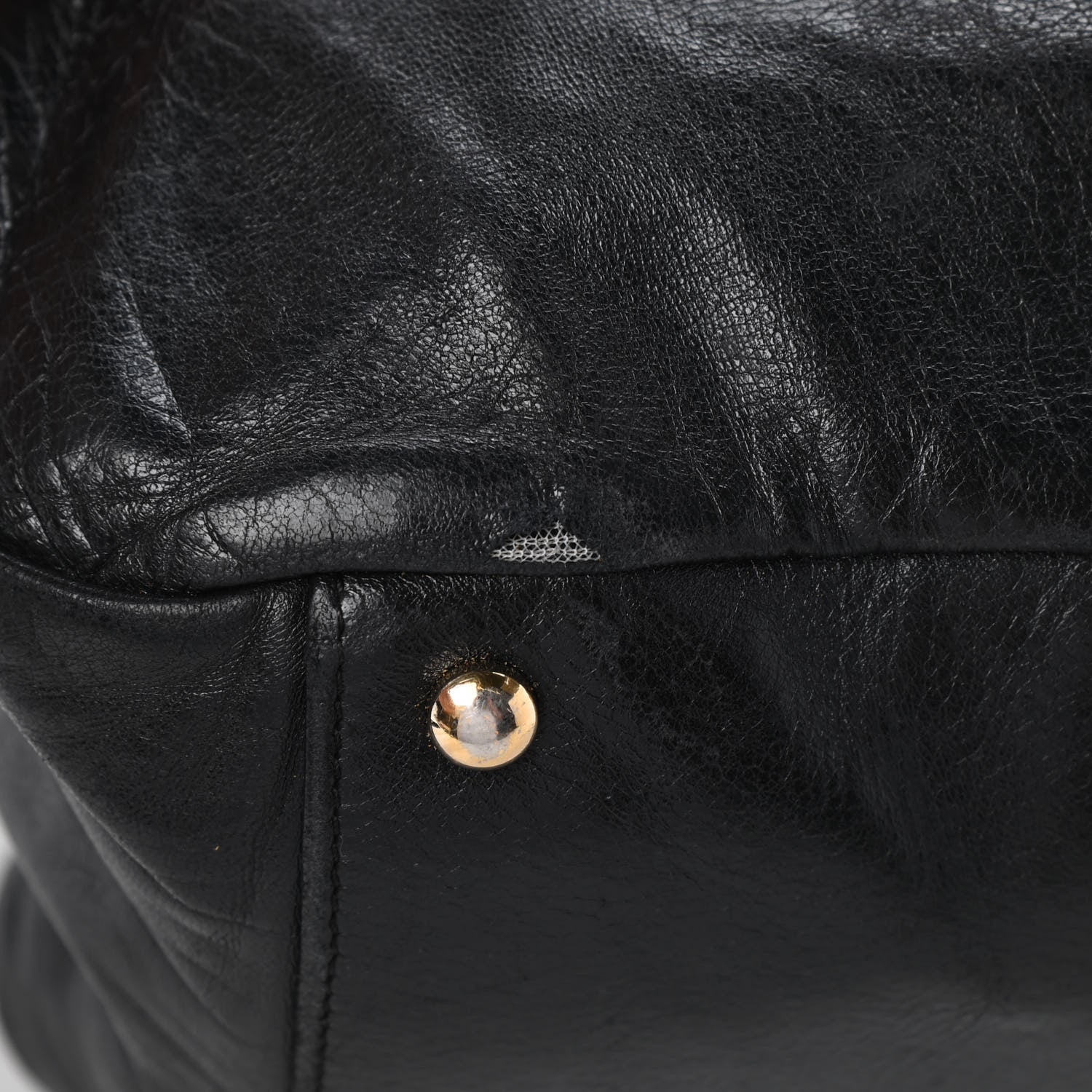 Chanel Lambskin Jersey Scales Flap Bag Black 11 of 11