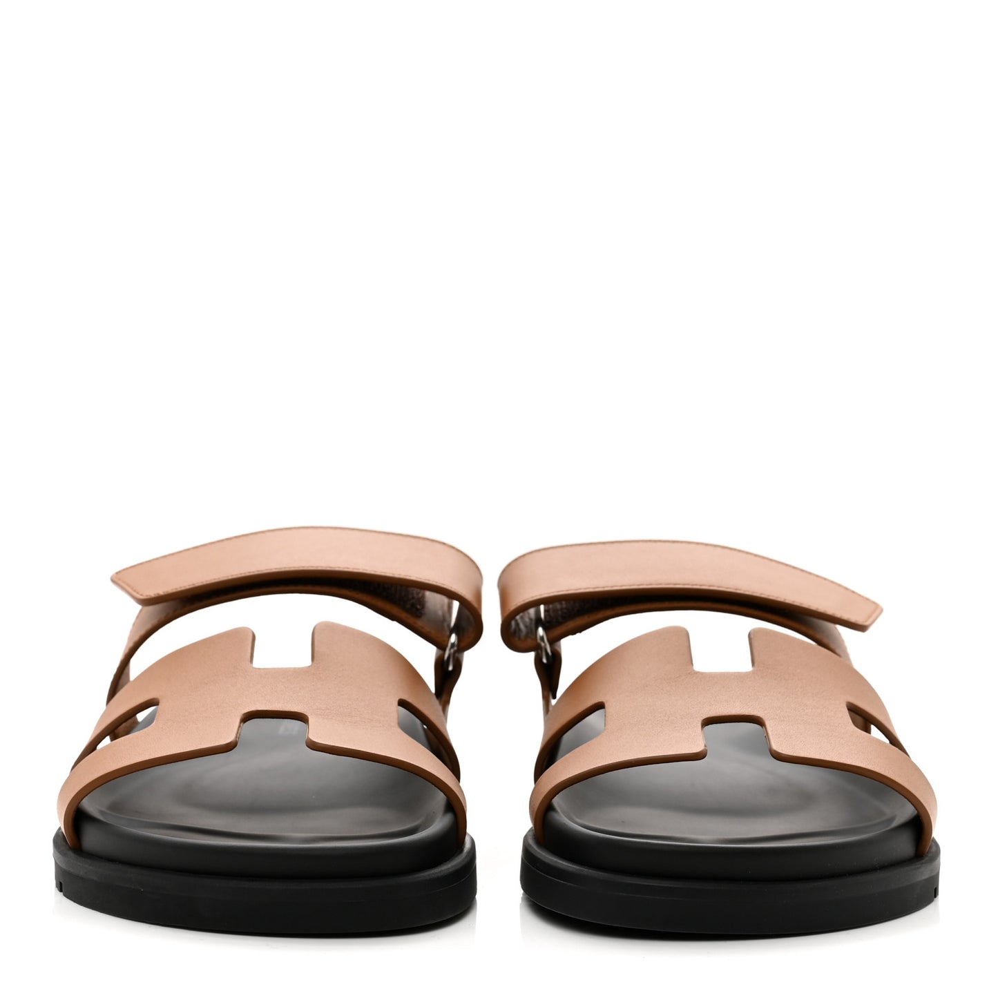Calfskin Womens Chypre Sandals 37.5 Gold
