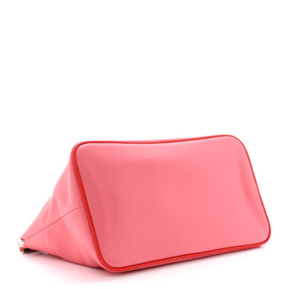 Hermes Lambskin Swift Tohubohu Pouch PM Rose Azalee Rose Jaipur 4 of 8