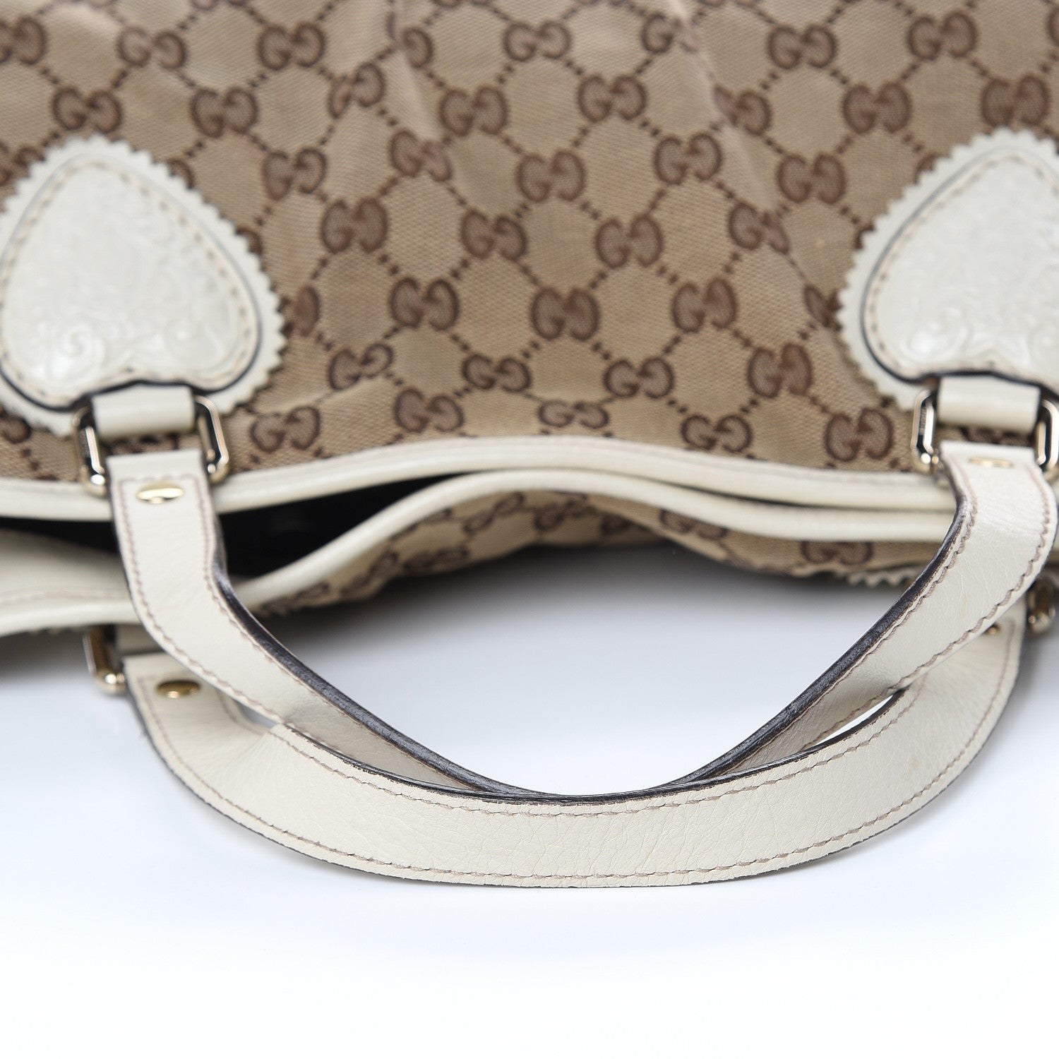 Gucci Monogram Small Tribeca Tote Off White 12 of 13