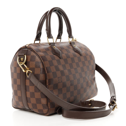 Louis Vuitton Damier Ebene Speedy Bandouliere 25 3 of 13