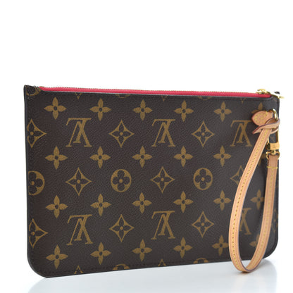 Louis Vuitton Monogram Neverfull MM GM Pochette Pivoine 3 of 6