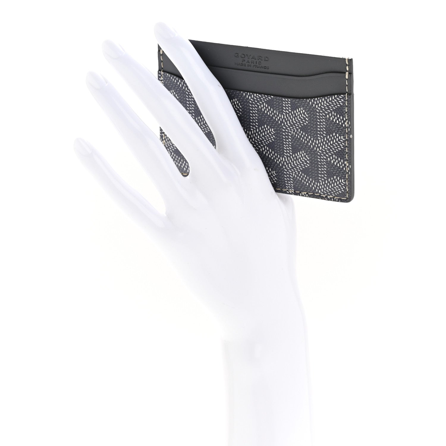 Goyard Goyardine Saint Sulpice Card Holder Grey 3 of 18