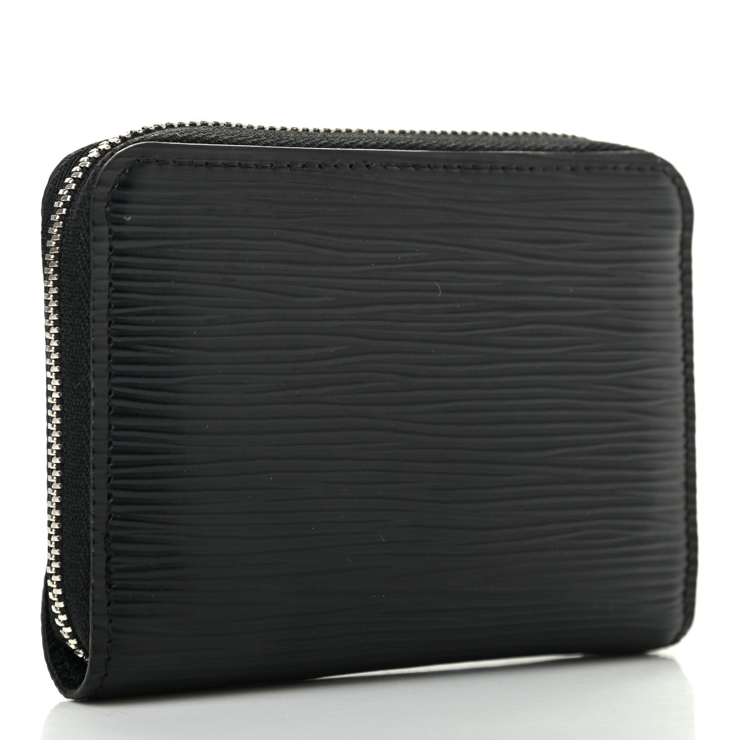 Louis Vuitton Epi Zippy Coin Purse Black 3 of 7