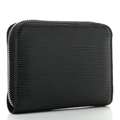 Louis Vuitton Epi Zippy Coin Purse Black 3 of 7