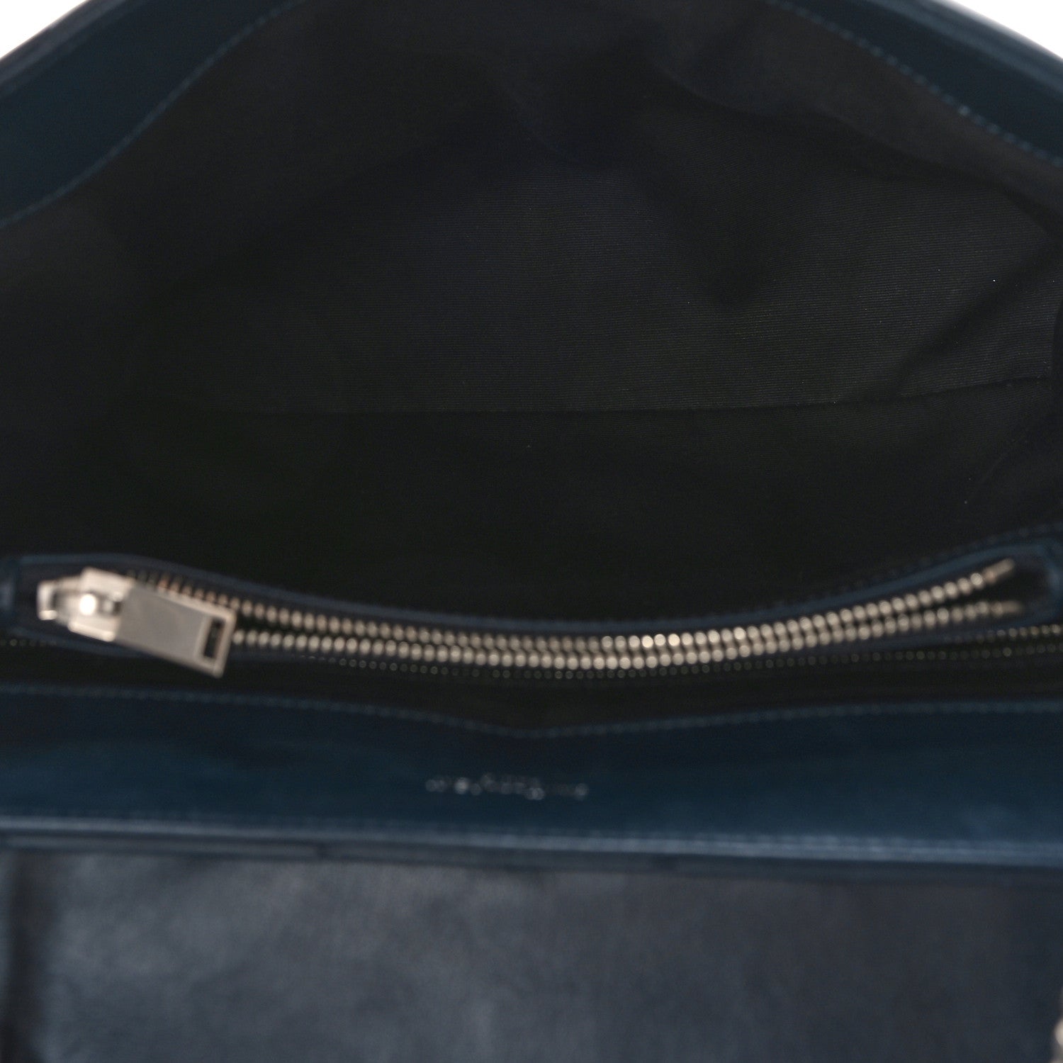 Saint Laurent Calfskin Y Quilted Monogram Medium Loulou Chain Satchel Medium Blue 5 of 8