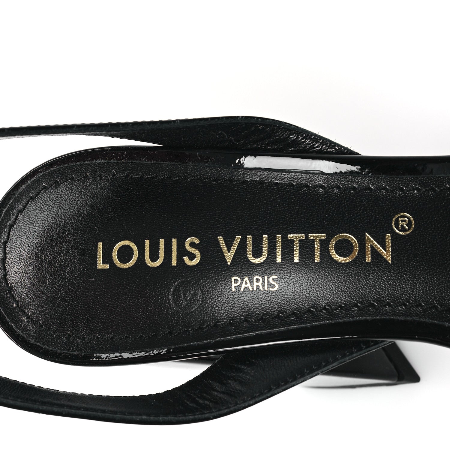 Louis Vuitton Patent Calfskin Shake Sandals 38 Black 7 of 8