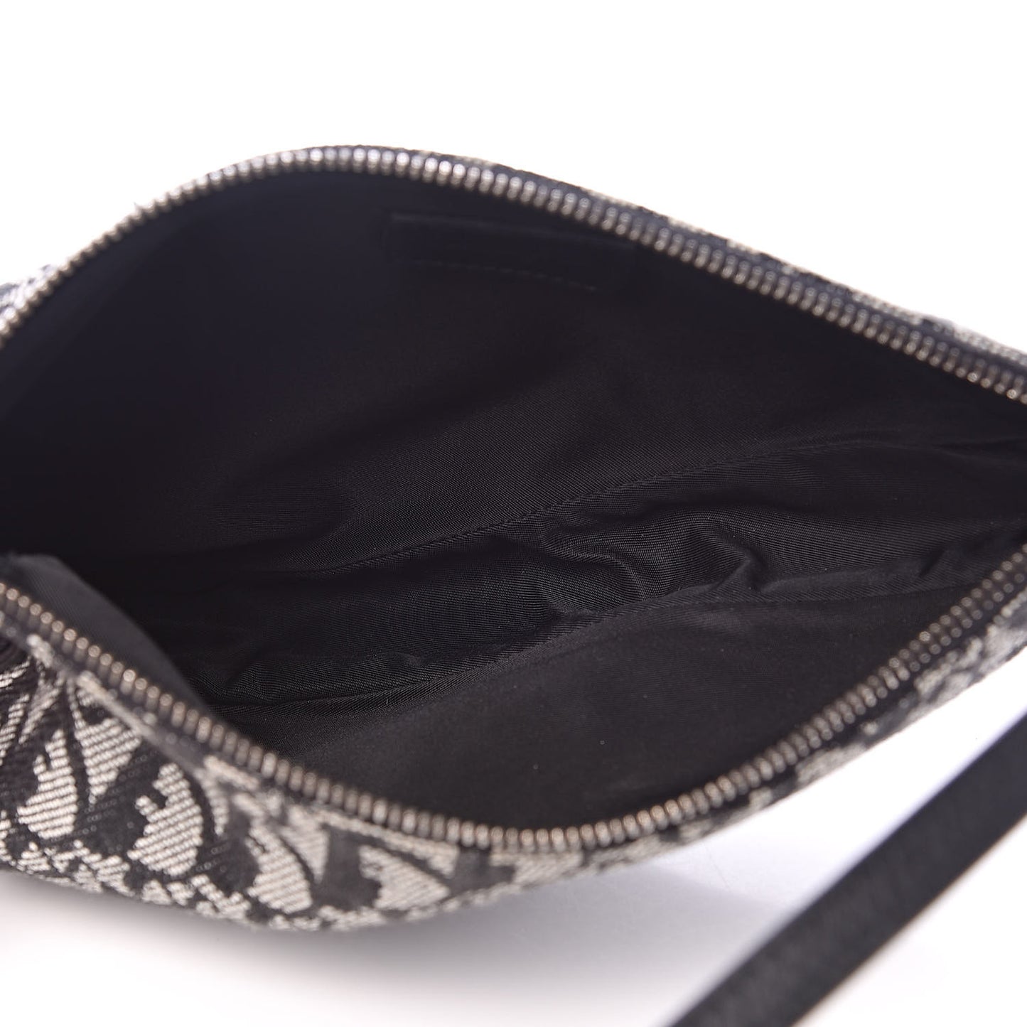 Monogram Mini Saddle Pochette Black