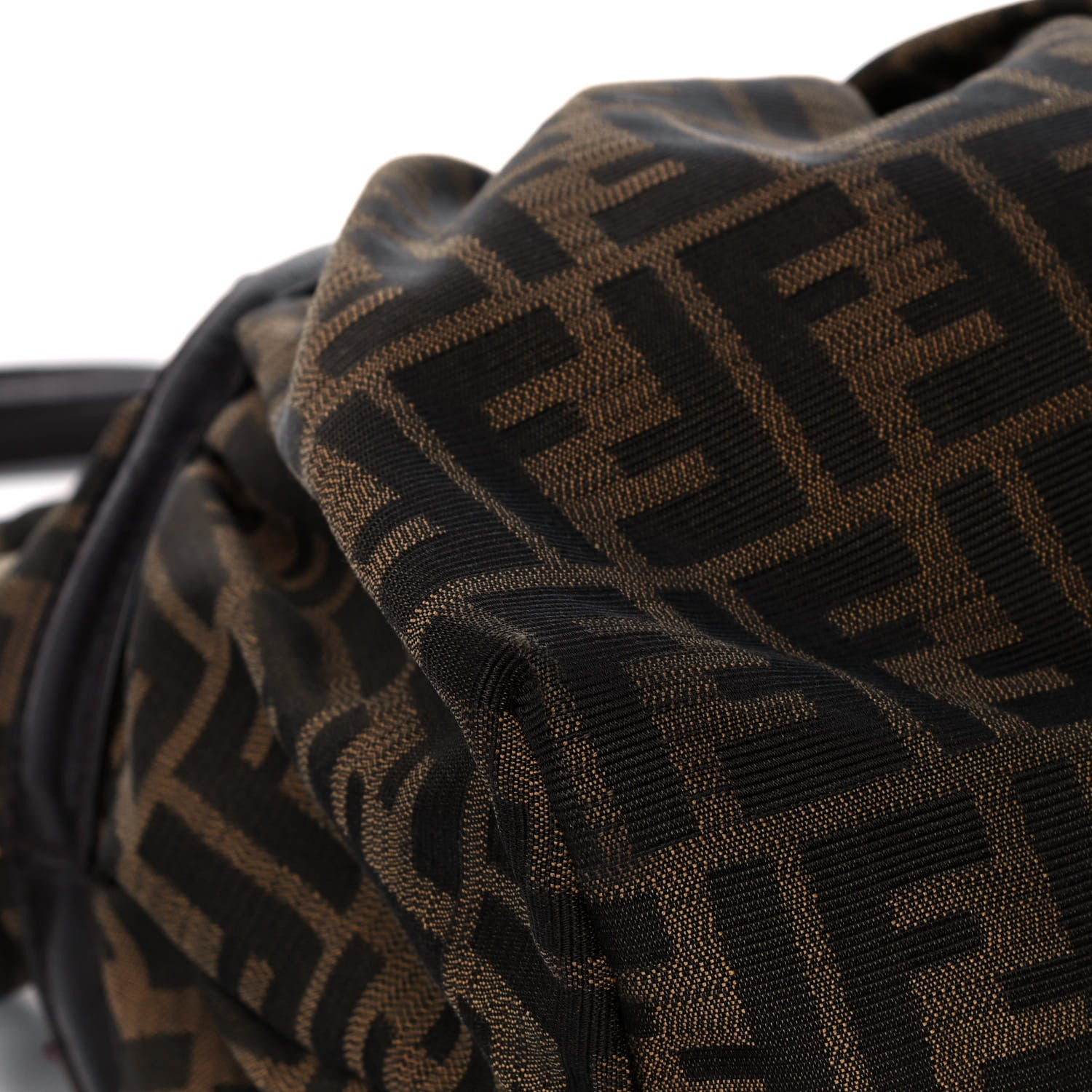 Fendi Zucca Large Chef Shopper Tote Tobacco 7 of 11