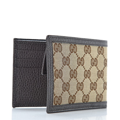 Gucci Monogram Bi-Fold Wallet Dark Brown 4 of 9