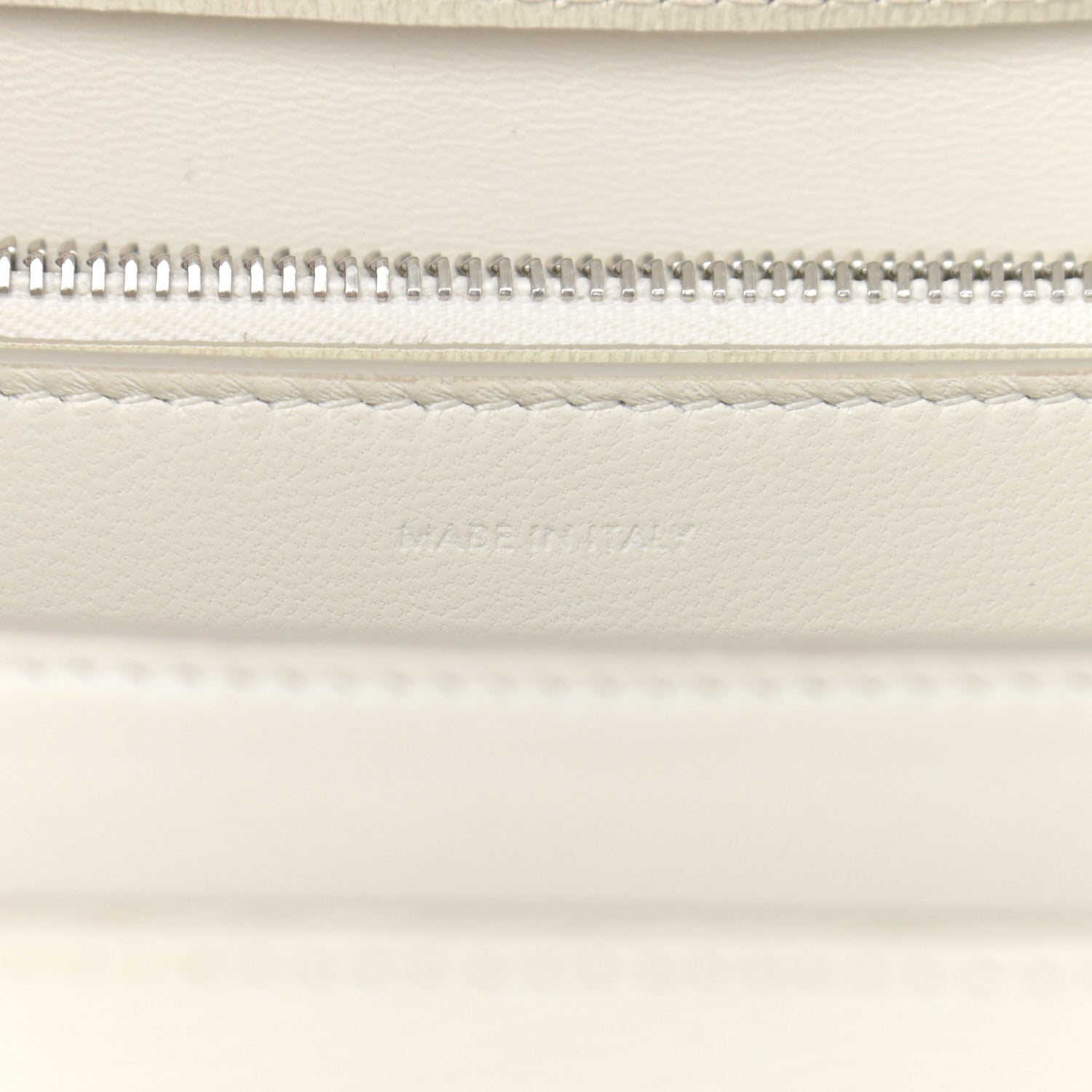 Celine Liege Calfskin Medium Classic Box Flap Bag White 7 of 11