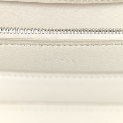 Celine Liege Calfskin Medium Classic Box Flap Bag White 7 of 11