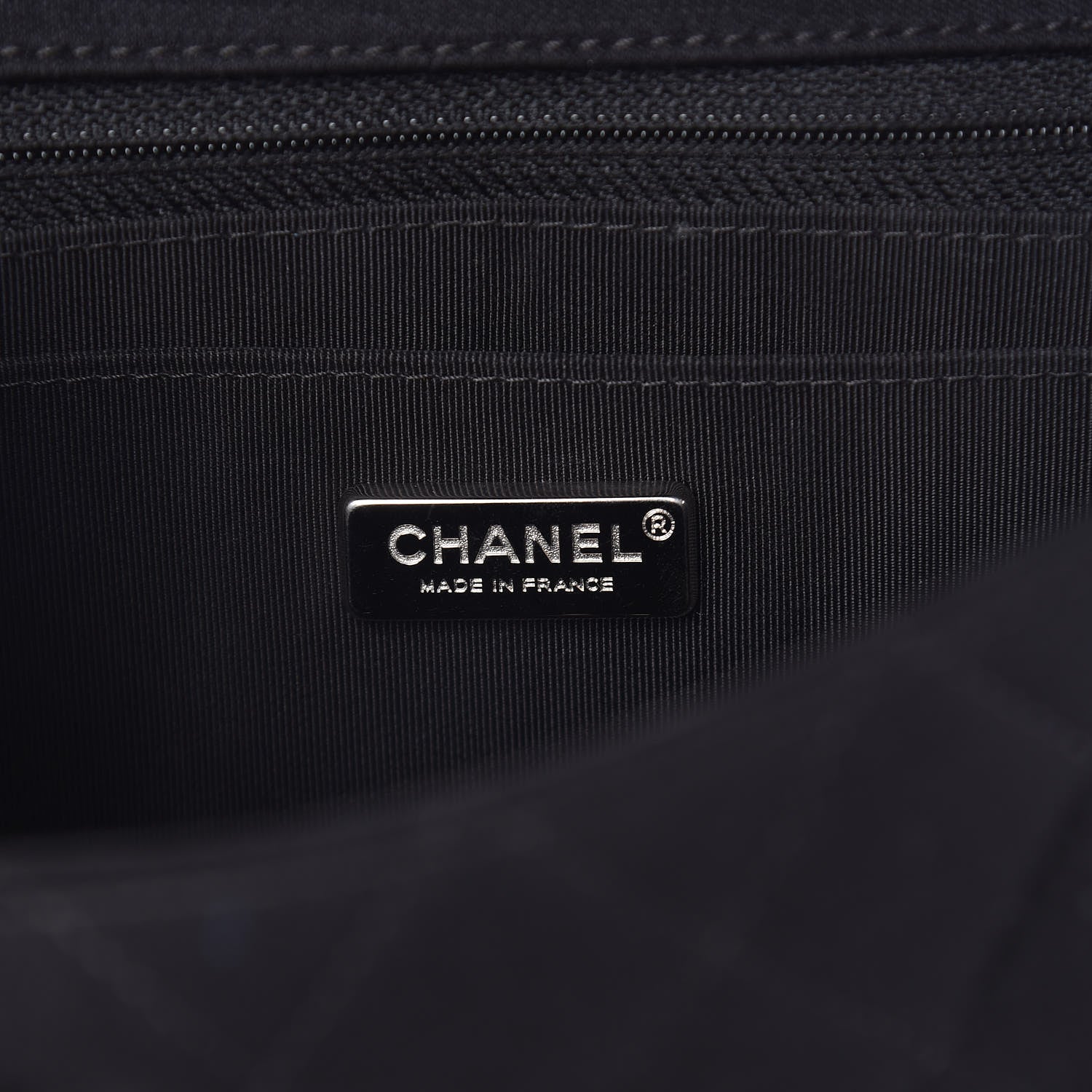 Chanel Jersey Quilted Embroidered Floral Medium Single Flap Black 6 of 10