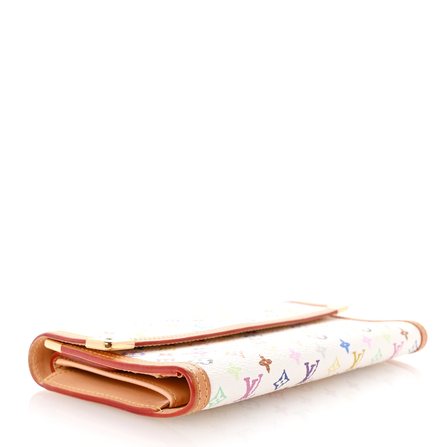 Monogram Multicolor Porte Tresor International Wallet White