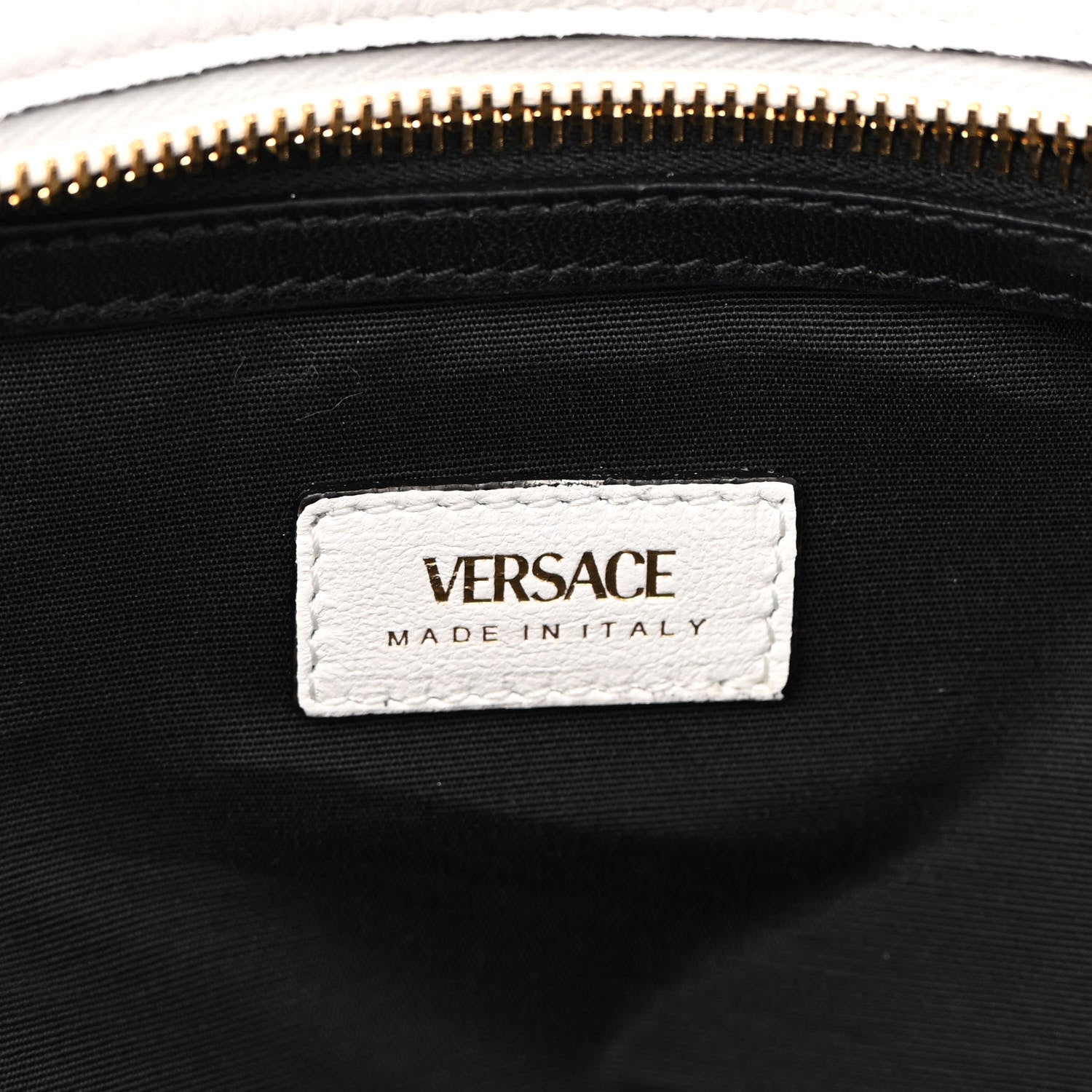 Versace Nappa Quilted La Medusa Chain Tote White 5 of 8