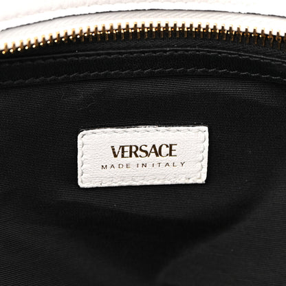 Versace Nappa Quilted La Medusa Chain Tote White 5 of 8