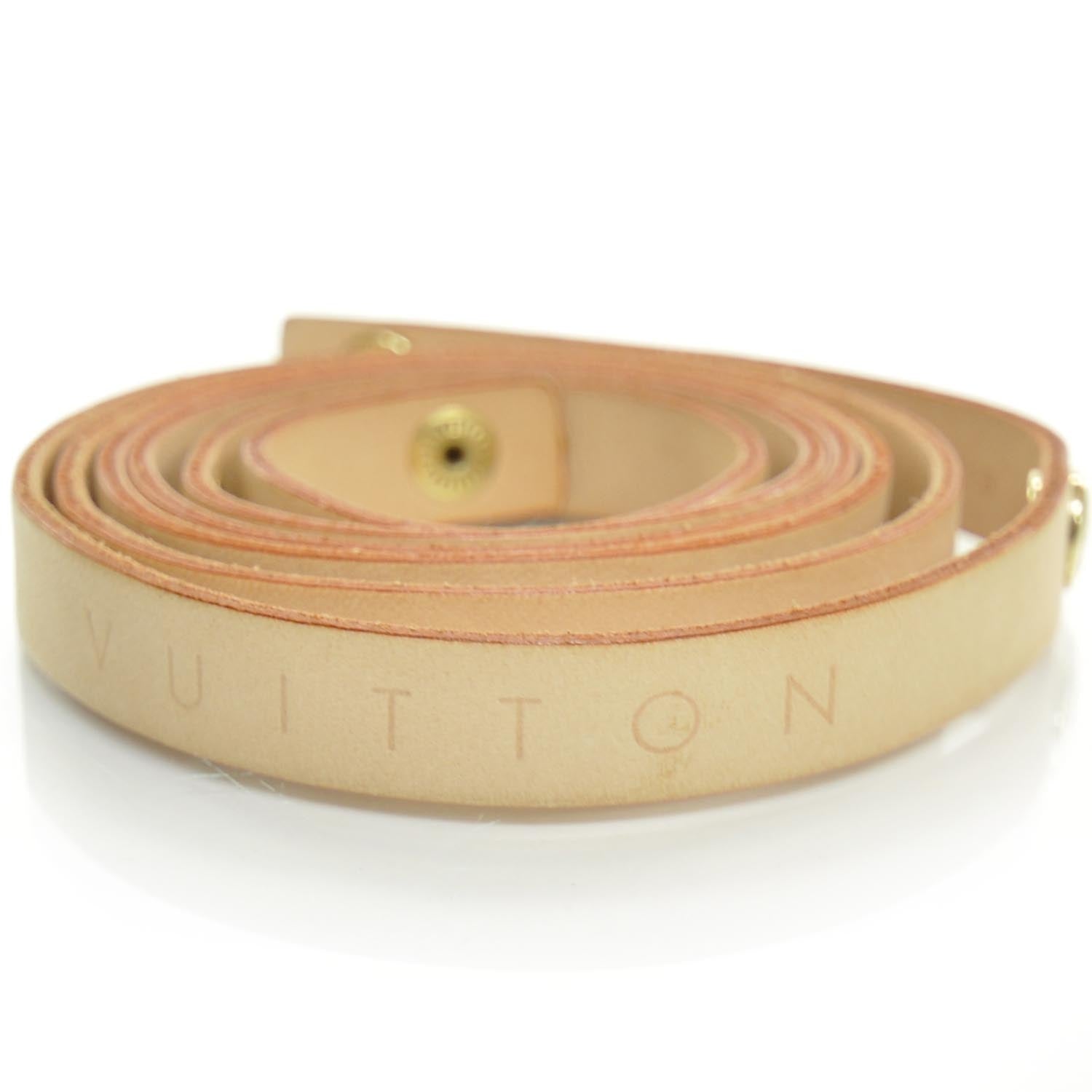 Louis Vuitton Vachetta Florentine Replacement Strap Medium 1 of 5
