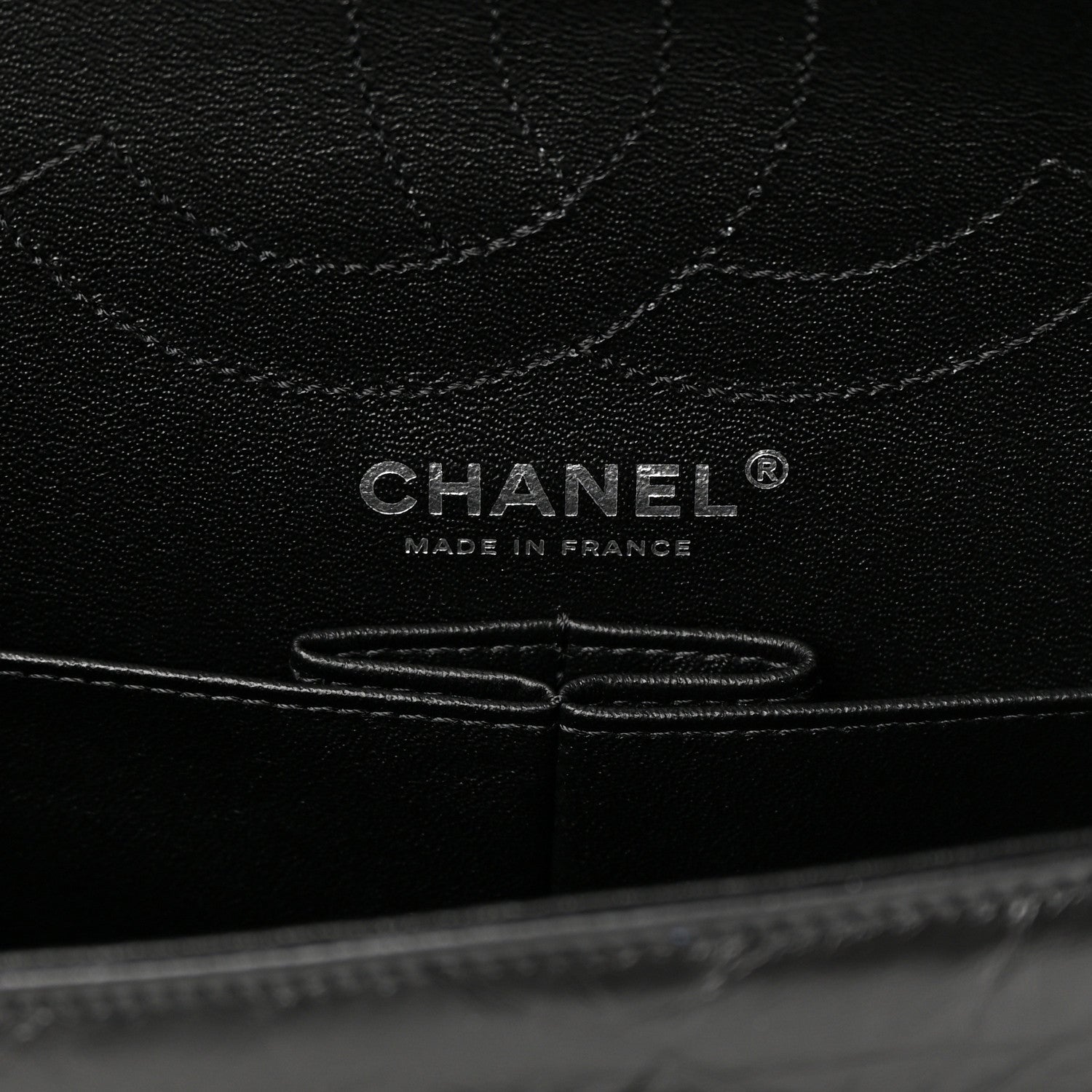 Chanel Aged Calfskin Chevron Quilted 2.55 Reissue 226 So Black 6 of 11