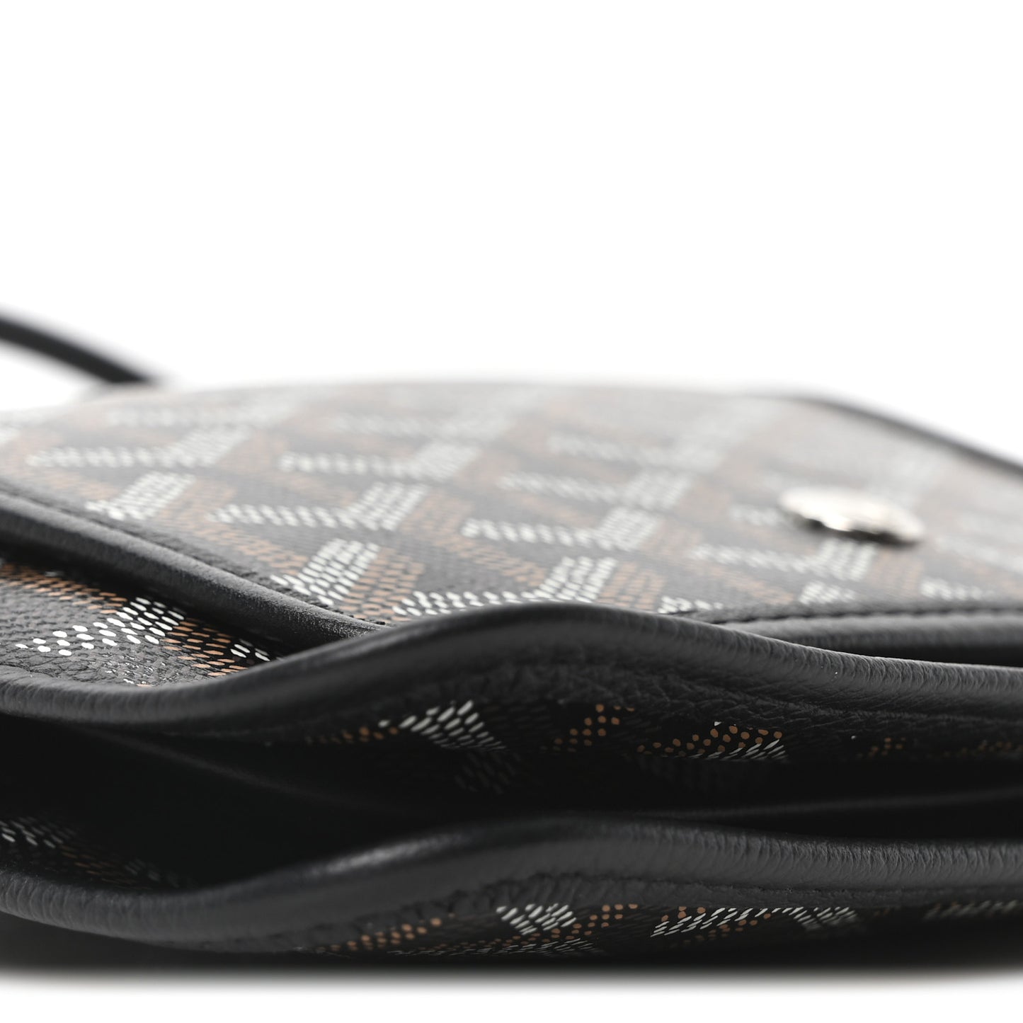 Goyardine Plumet Wallet Clutch Black