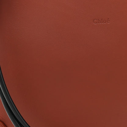 Chloe Calfskin Mate Hobo Henna Sepia Brown 9 of 11