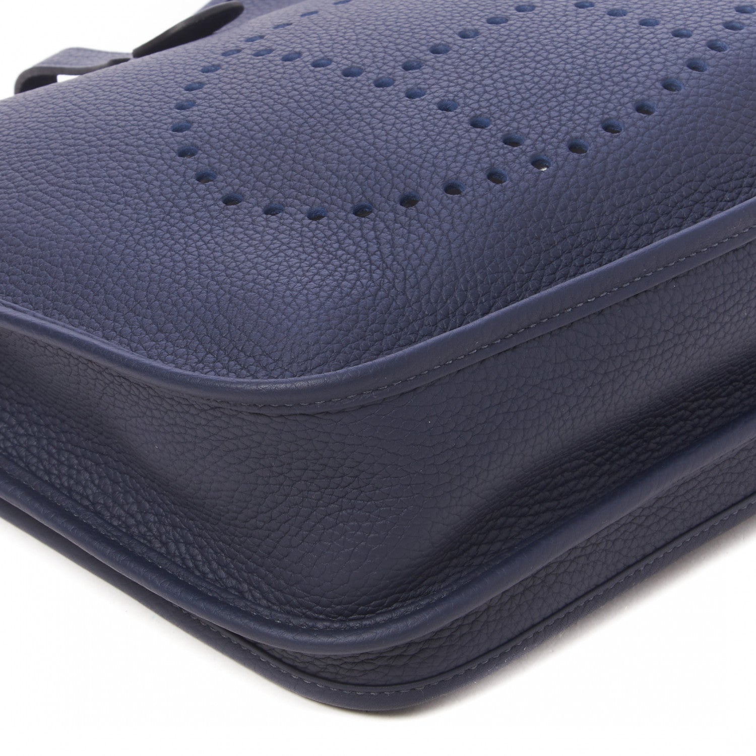 Hermes Taurillon Clemence Evelyne III PM Bleu Nuit 5 of 10