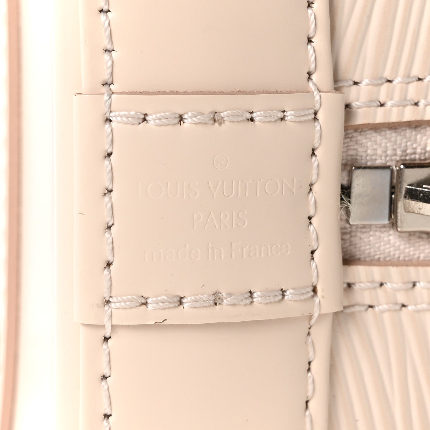 Louis Vuitton Epi Jacquard Alma BB Quartz 6 of 9