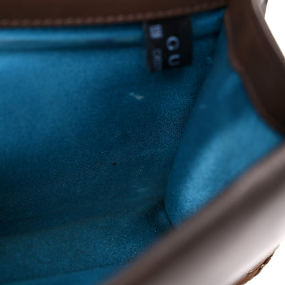 Gucci Velvet Moon Calfskin Crystal GG Monogram Small Dionysus Shoulder Bag Brown Vintage Cocoa Black Diamond 12 of 22