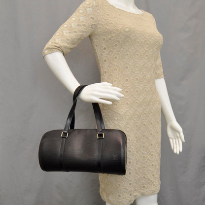 Louis Vuitton Epi Soufflot Black 2 of 11