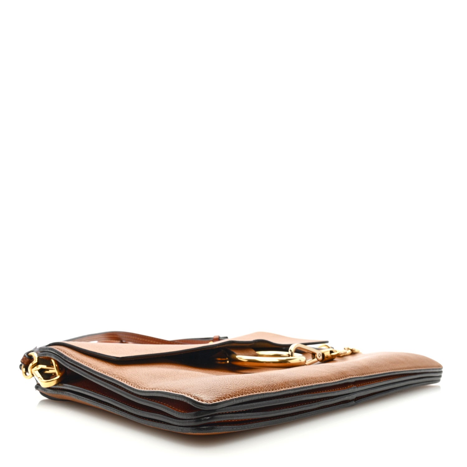 Chloe Goatskin Medium Faye Shoulder Bag Caramel 4 of 10
