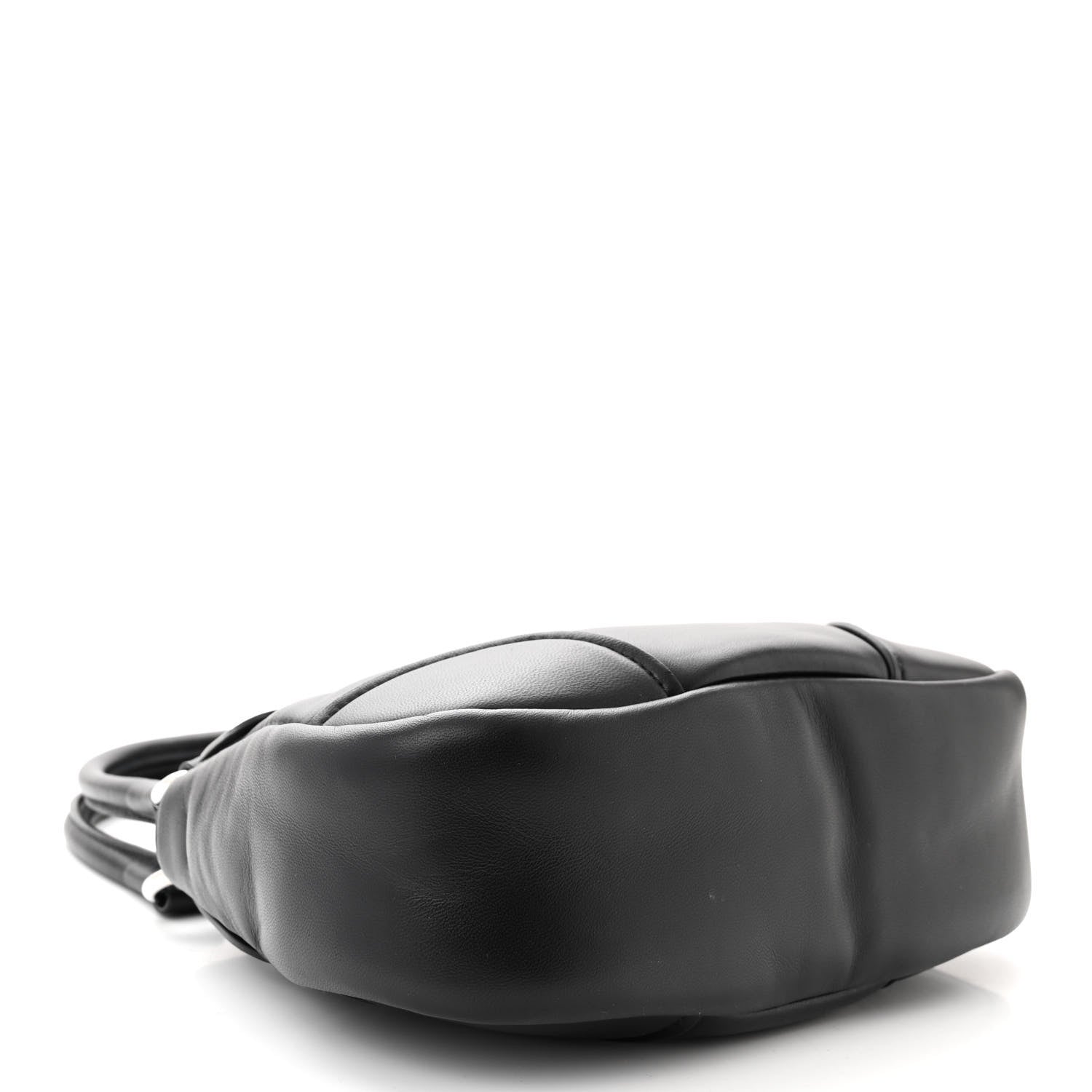 Prada Nappa Soft Padded Re-Edition 2002 Moon Bag Black 4 of 10