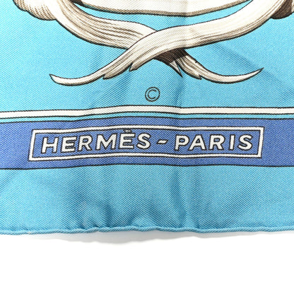 Hermes Silk Couronnes Crown Scarf 90 2 of 6