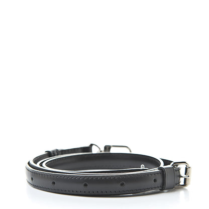 Louis Vuitton Calfskin Adjustable Strap 16MM Black 2 of 4