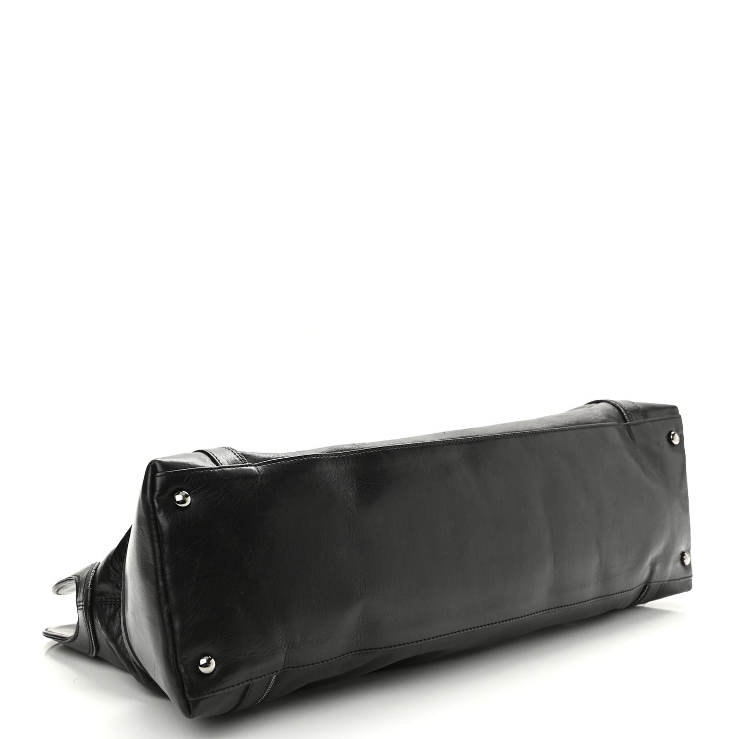 Lambskin East West Soho Shopper Black
