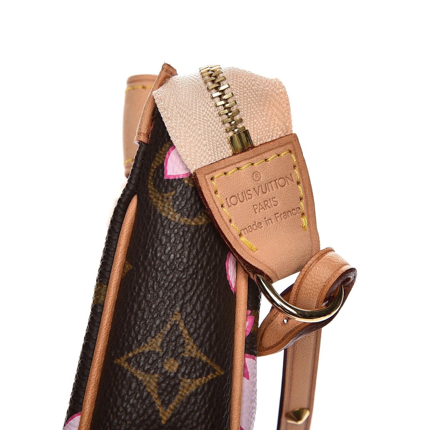 Monogram Cherry Blossom Pochette Accessories Brown