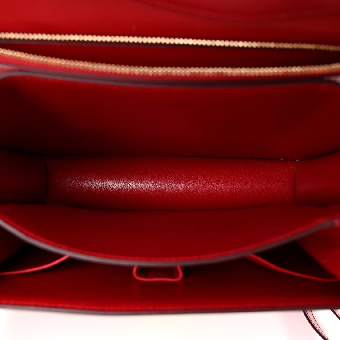 Box Calfskin Medium Classic Box Flap Bag Red