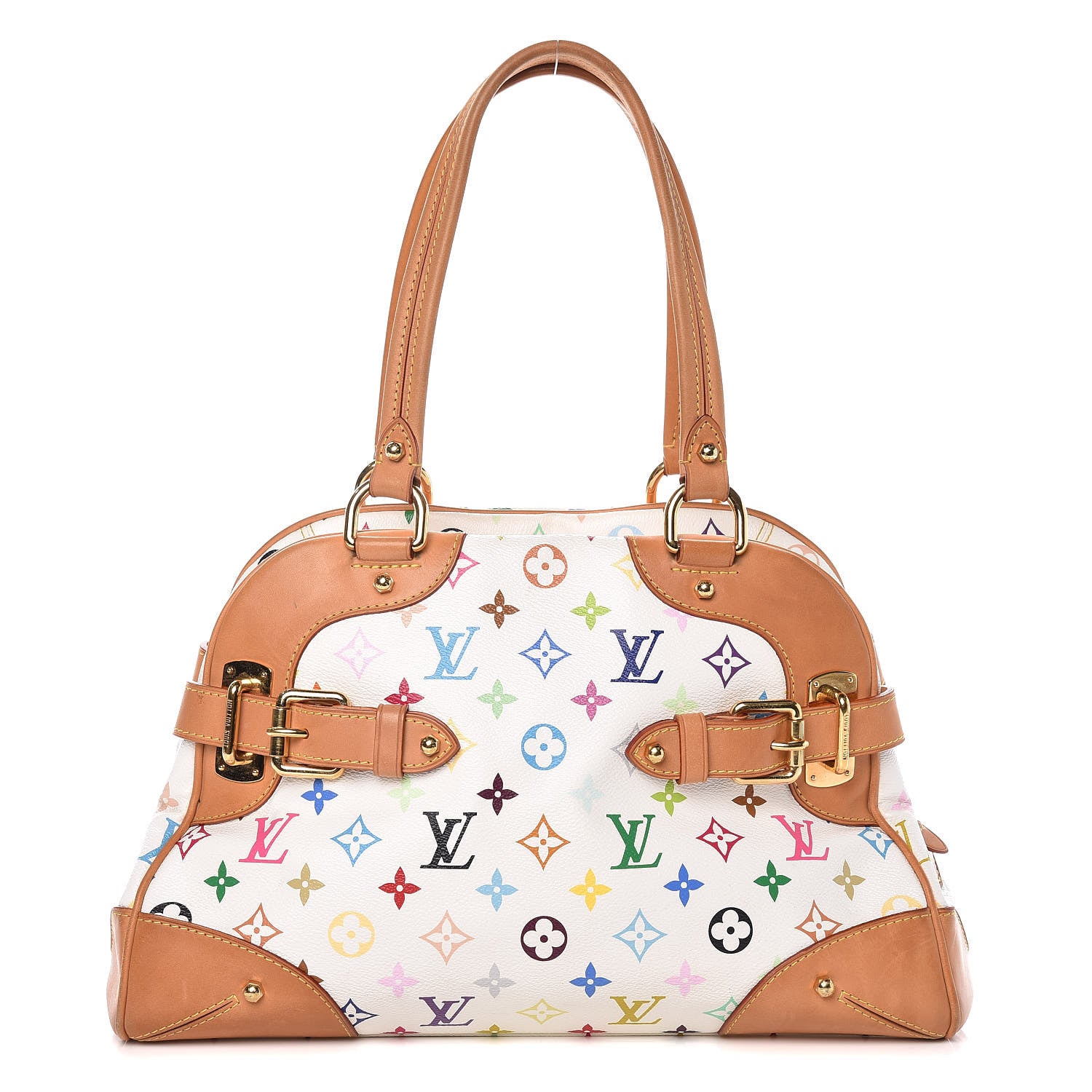 Louis Vuitton Monogram Multicolor Claudia White 1 of 17