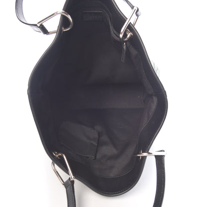 Gucci Monogram Large Eclipse Tote Green Black 5 of 16