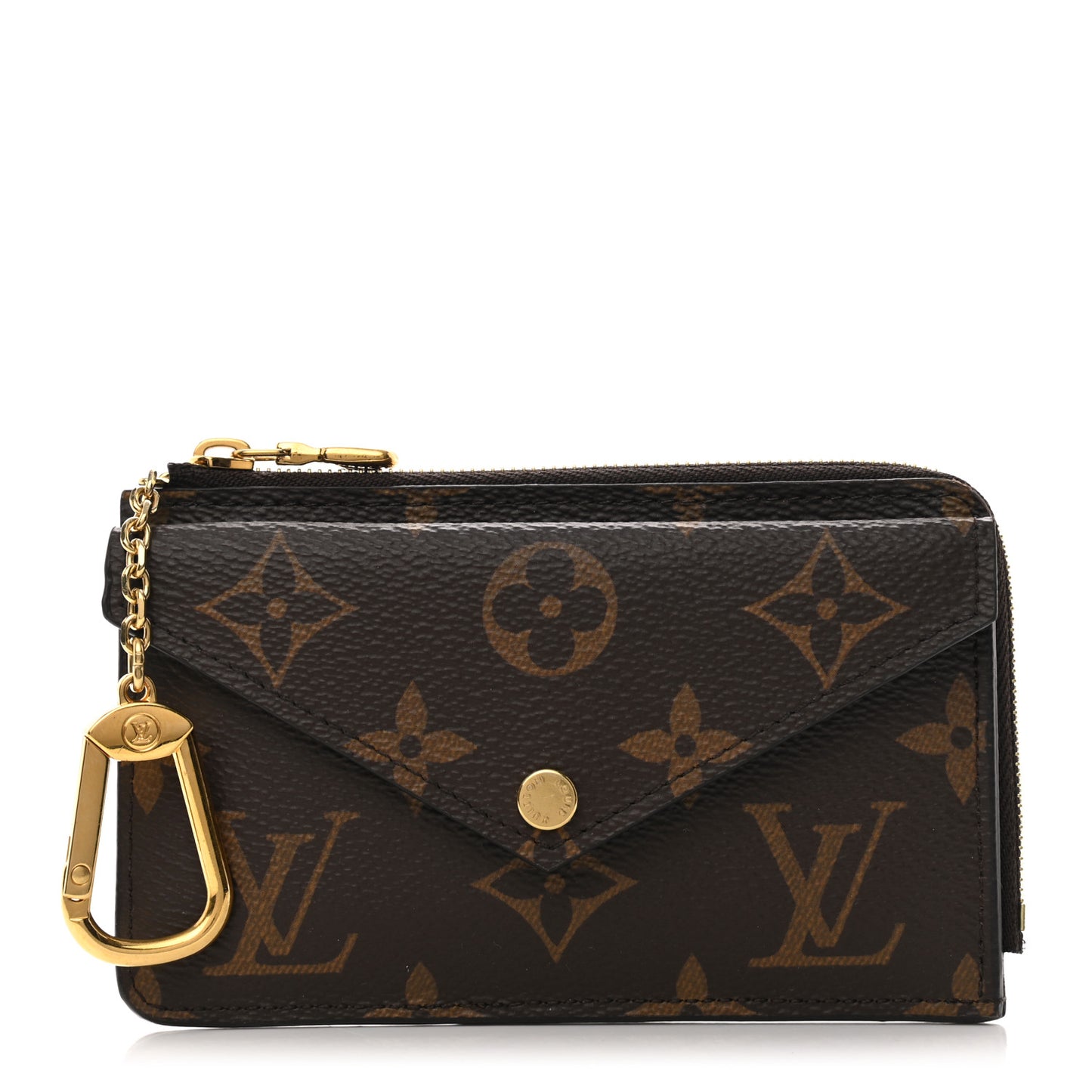 Monogram Recto Verso Card Holder Black