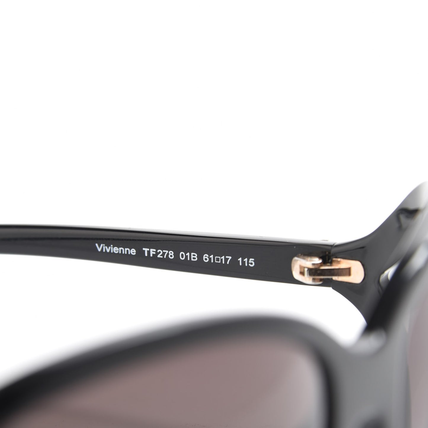 Vivienne Sunglasses TF278 Black