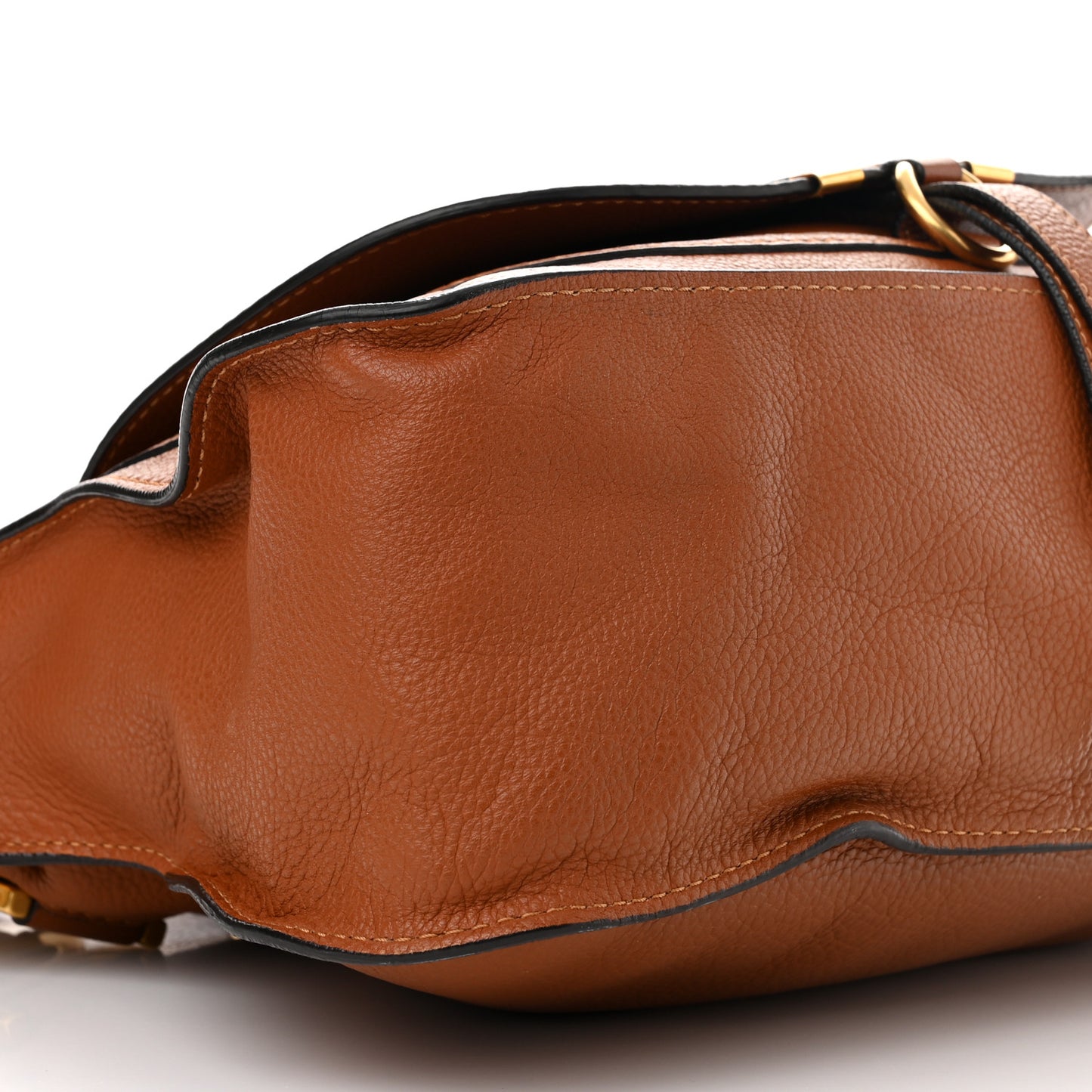 Calfskin Medium Marcie Satchel Tan